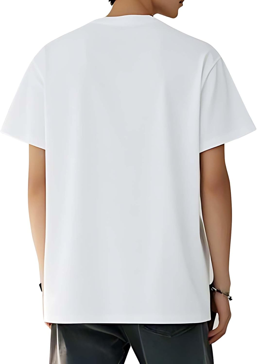 [CJMKENM] メンズ Tシャツ 半袖 綿100% 丸首 軽い 柔らかい 通気性 快適 おもしろ 大きいサイズ カジュアル 普段着 スポーツ 通勤 通学 夏服 男女兼用（ぶりとぼら-1）