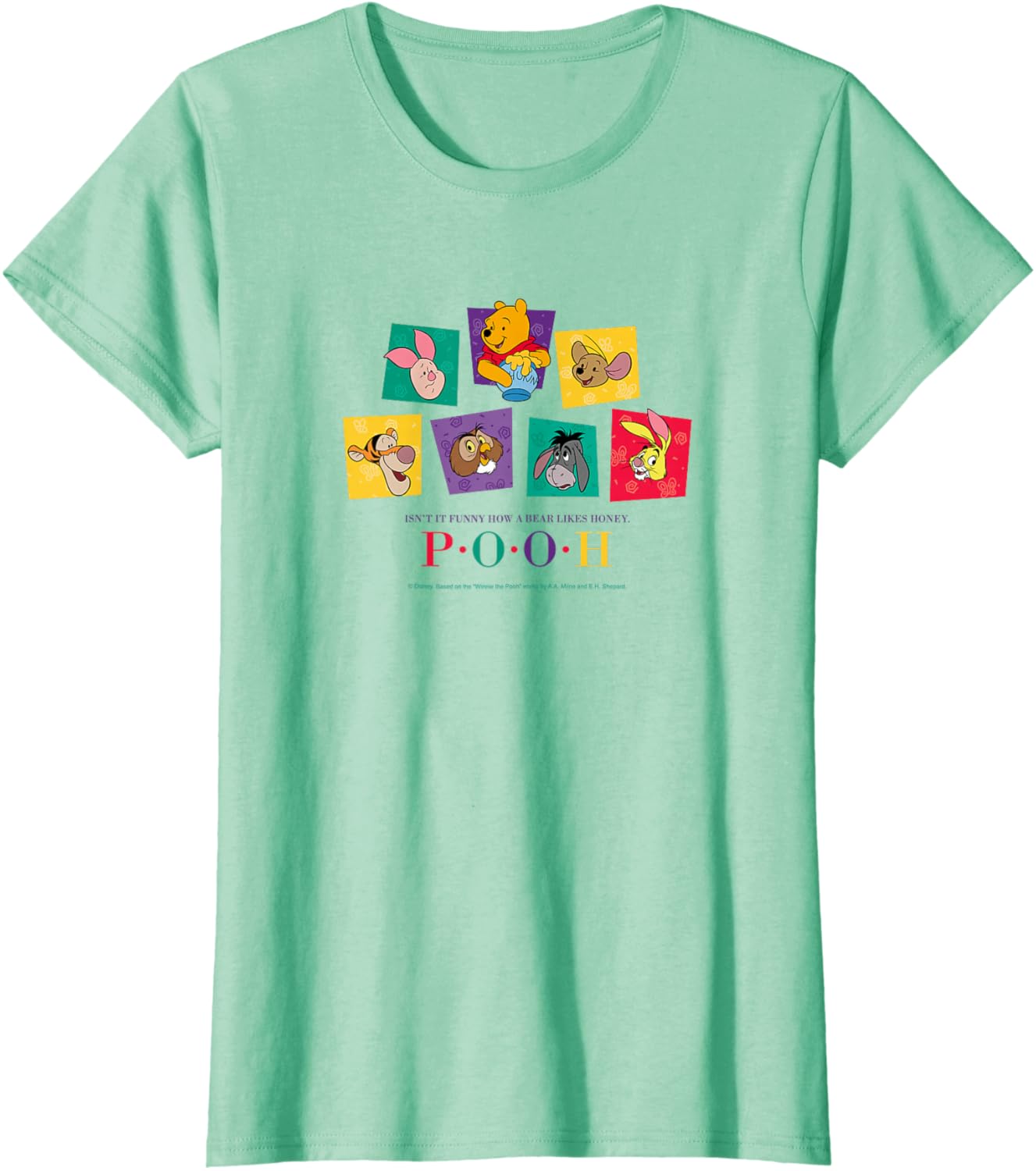 Winnie the Pooh くまのプーさん 集合 レトロ Tシャツ