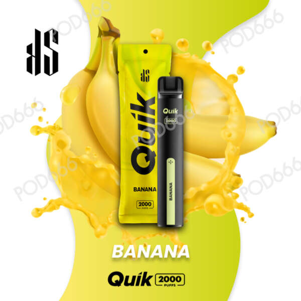 KS Quik 2000 Puffs Banana