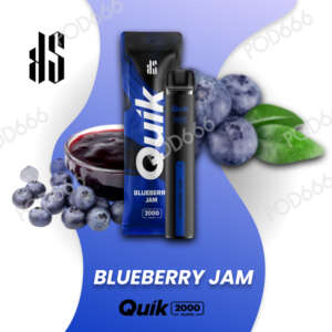 KS Quik 2000 Puffs Blueberry Jam