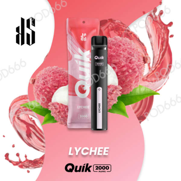 KS Quik 2000 Puffs Lychee