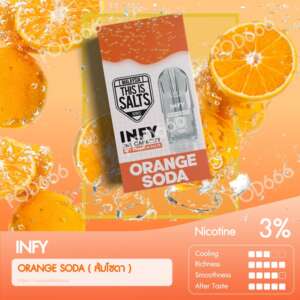 น้ำยา INFY รสส้มโซดา (Orange Soda)