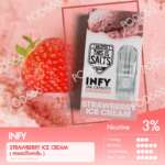 น้ำยา INFY รสไอศครีมสตอเบอร์รี่ (Strawberry Ice Cream)