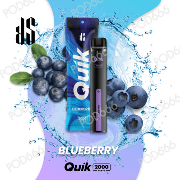 KS Quik 2000 Puffs Blueberry