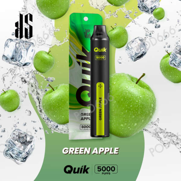 KS Quik 5000 Puffs Green Apple