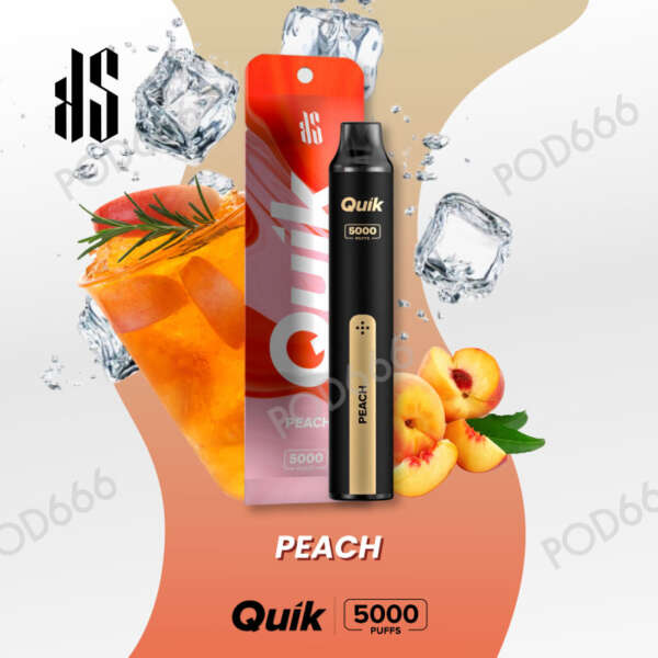 KS Quik 5000 Puffs Peach