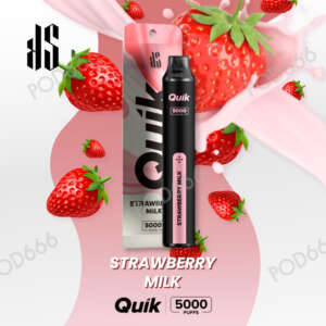 KS Quik 5000 Puffs Strawberry Milk